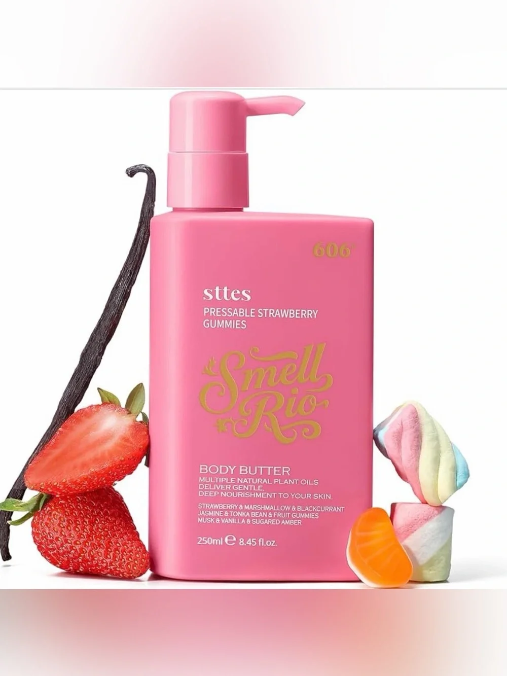 Pink Pump Body Butter - Juicy Strawberry Scent